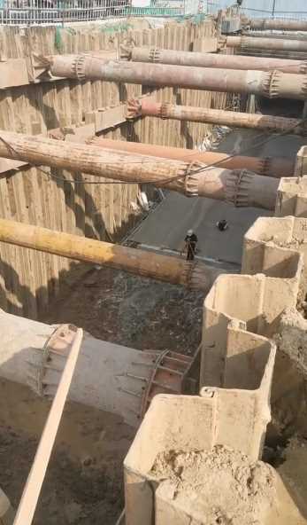 济南历城区管廊降水